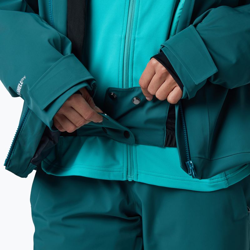 Dámská lyžařská bunda Rossignol 4WS Blackside Insulated transformative teal 16