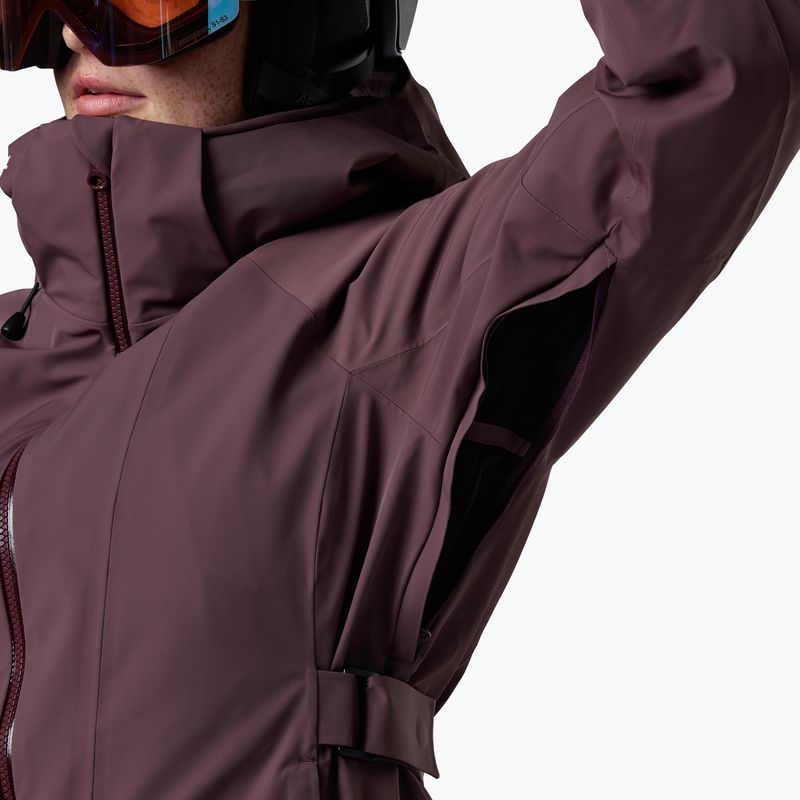Dámská lyžařská bunda Rossignol 4WS Blackside Insulated huckleberry 10