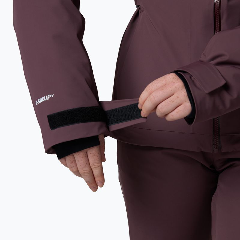 Dámská lyžařská bunda Rossignol 4WS Blackside Insulated huckleberry 13