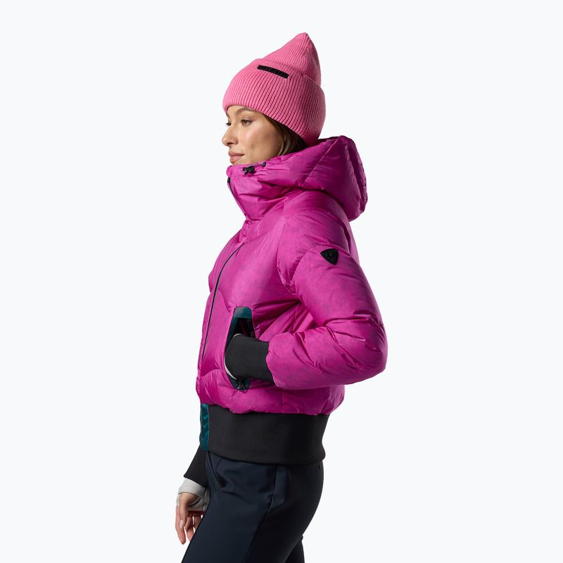 Dámská lyžařská bunda Rossignol Snowblaze Down Bomber electric fuchsia 3