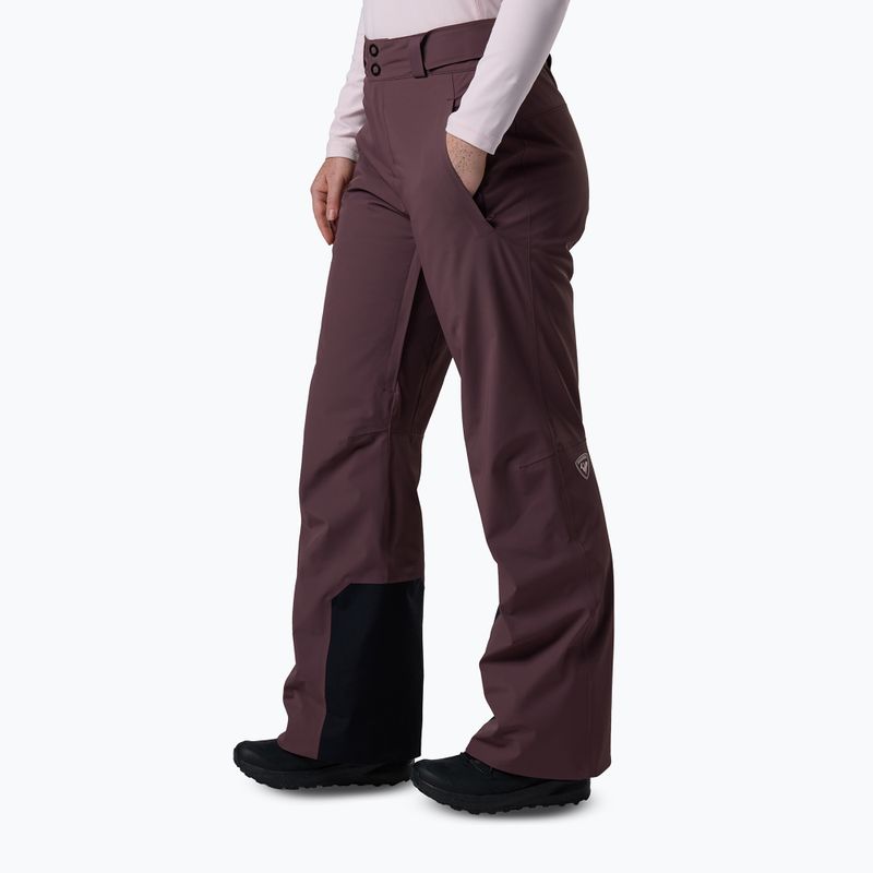 Dámské lyžařské kalhoty Rossignol 4WS Blackside Insulated huckleberry 4