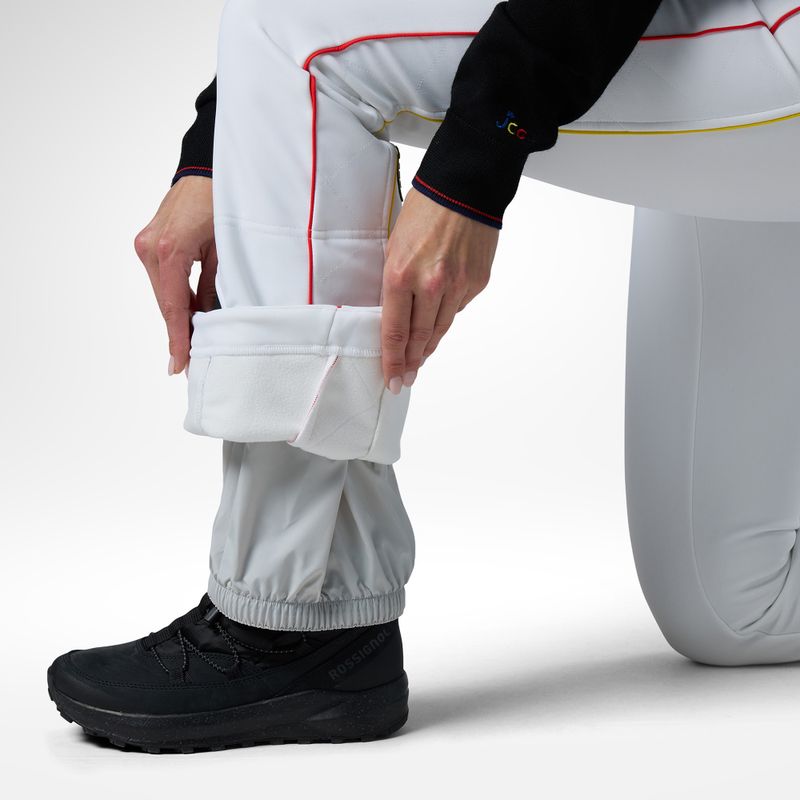 Dámské lyžařské kalhoty Rossignol JCC Softshell white 7