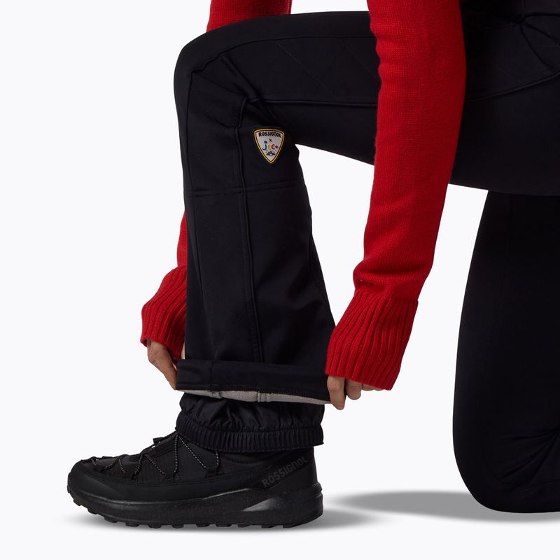 Dámské lyžařské kalhoty Rossignol JCC Softshell black 7