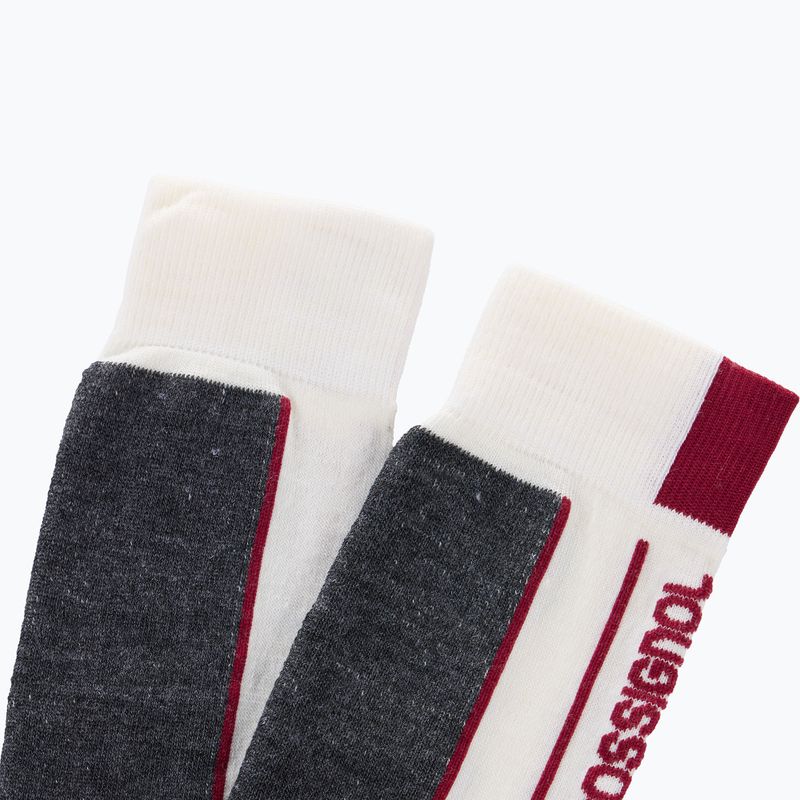 Lyžařské ponožky Rossignol Essential white 2