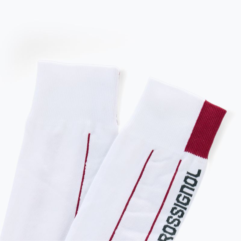 Lyžařské ponožky Rossignol Pro white 3