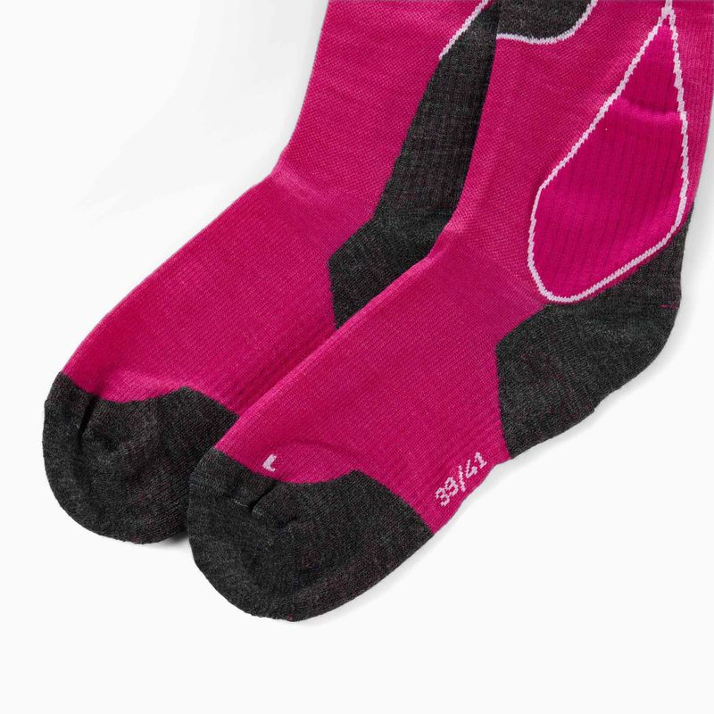 Dámské lyžařské ponožky Rossignol Intermediate Eelectric fuchsia 3
