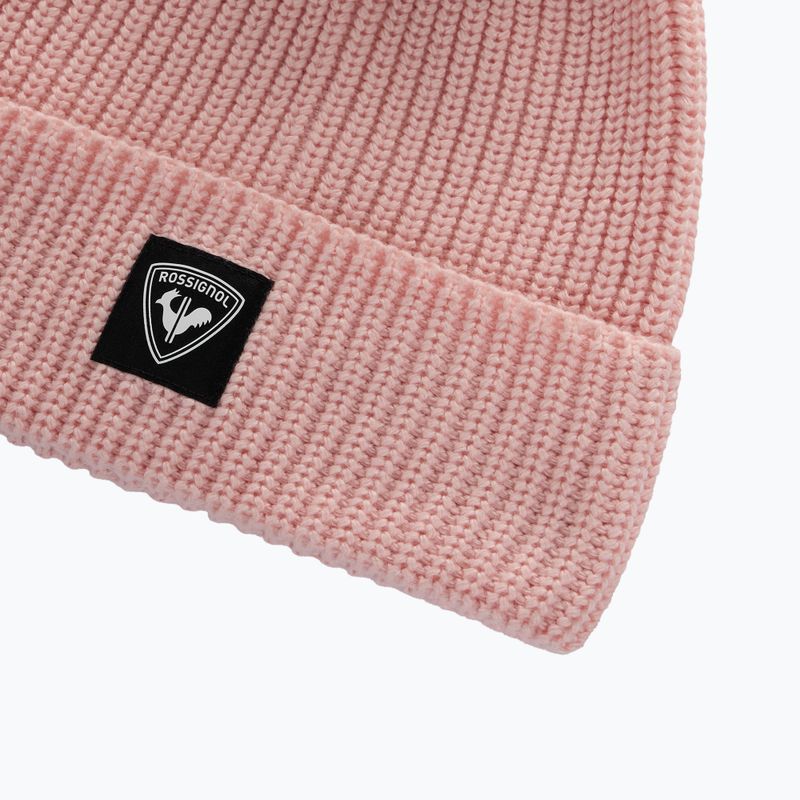 Zimní čepice Rossignol Strawpile Pompom Beanie pale lilac 3