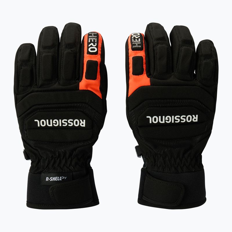 Dětské lyžařské rukavice Rossignol Hero R-Shell Dry black 2