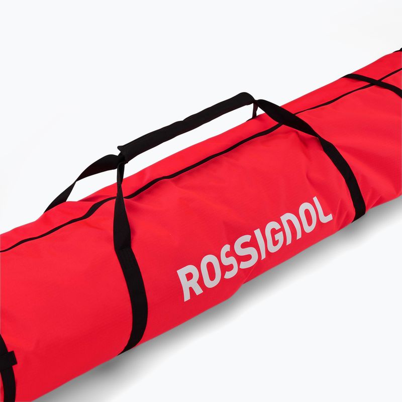 Obal na lyže Rossignol Hero 2/3P Adj. red/black 3