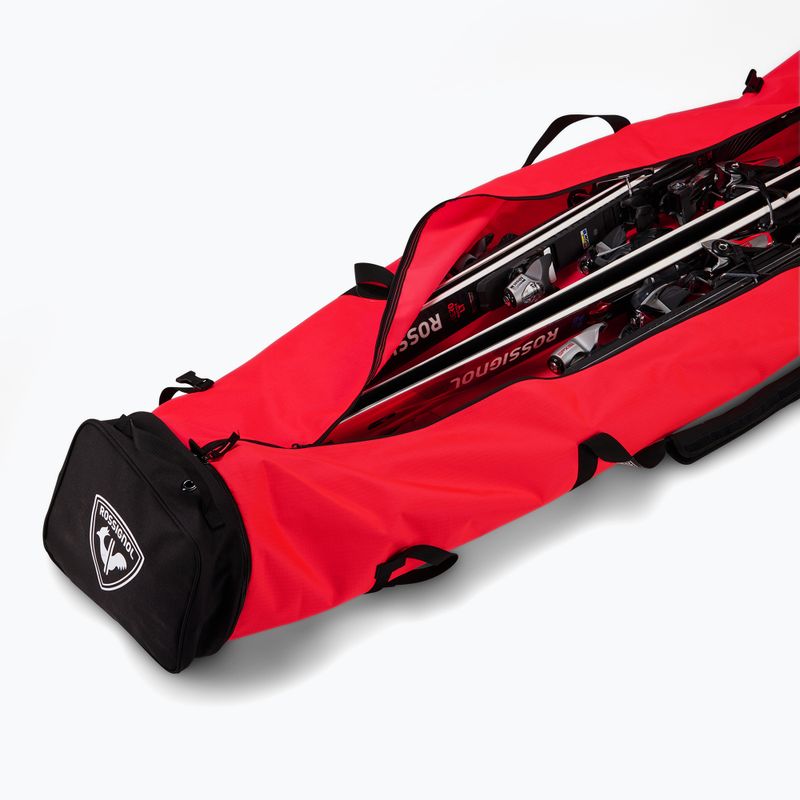 Obal na lyže Rossignol Hero 2/3P Adj. red/black 5