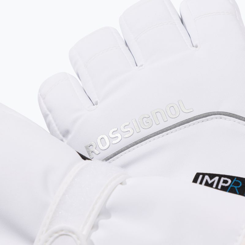 Dámské lyžařské rukavice Rossignol Perfy G white 3