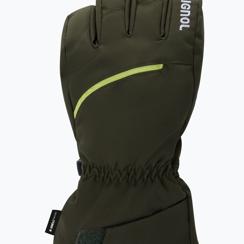 Pánské lyžařské rukavice Rossignol Perf R-Shell Thermal olive shadow 3