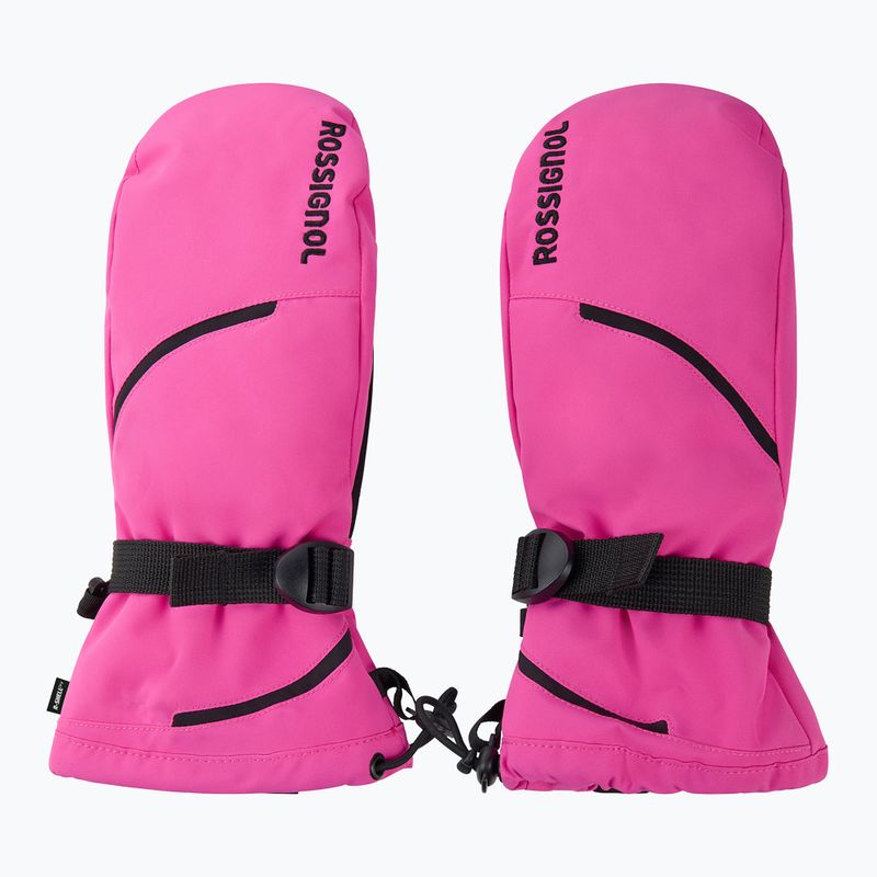 Dámské lyžařské rukavice Rossignol Temptation Mittens R-Shell electric fuchsia