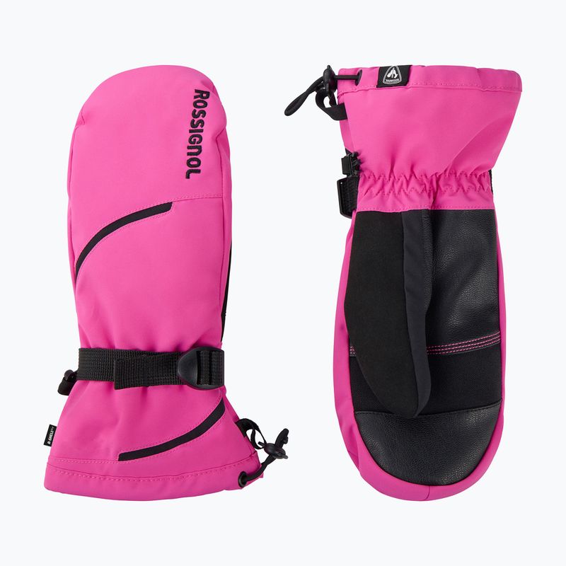 Dámské lyžařské rukavice Rossignol Temptation Mittens R-Shell electric fuchsia 2