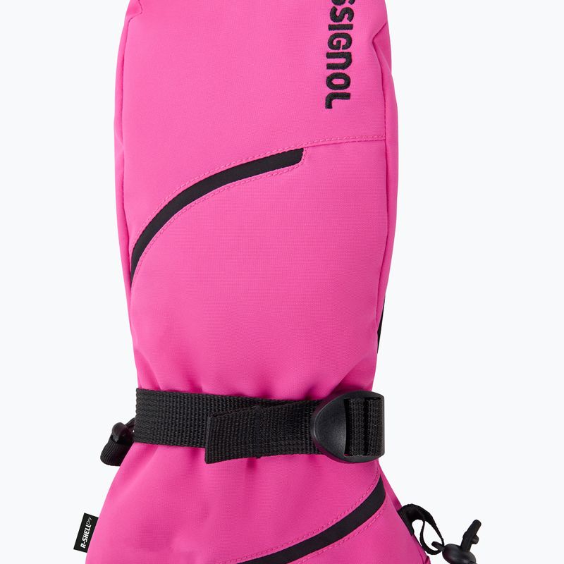 Dámské lyžařské rukavice Rossignol Temptation Mittens R-Shell electric fuchsia 3