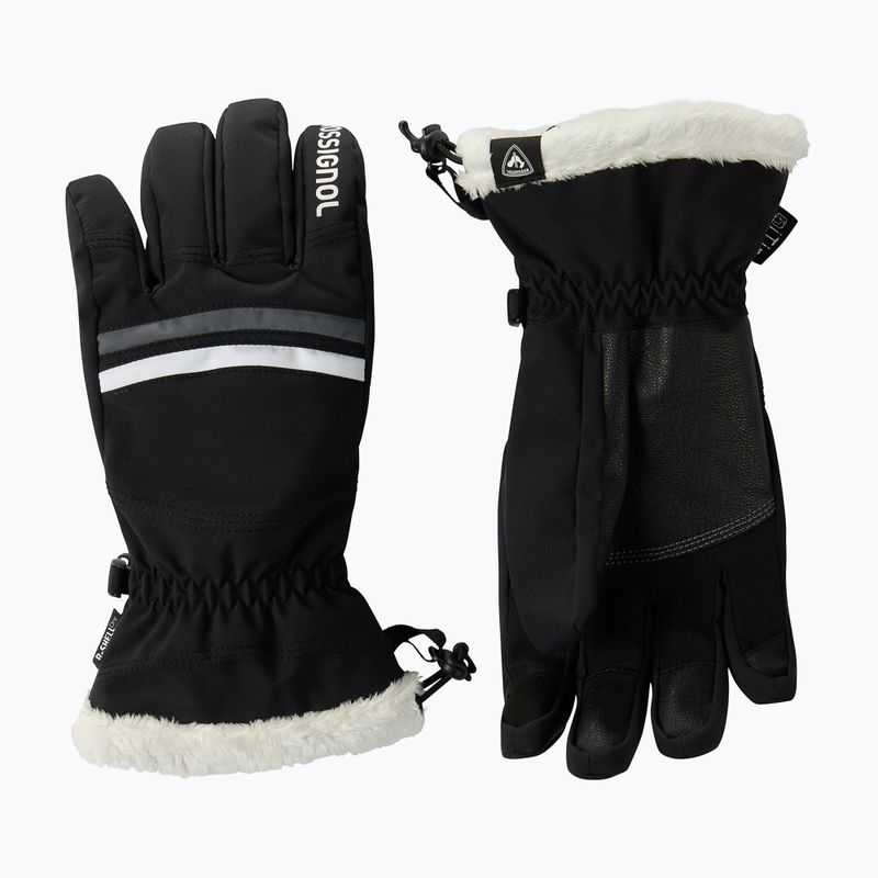 Dámské lyžařské rukavice Rossignol Piste R-Shell Dry black 2