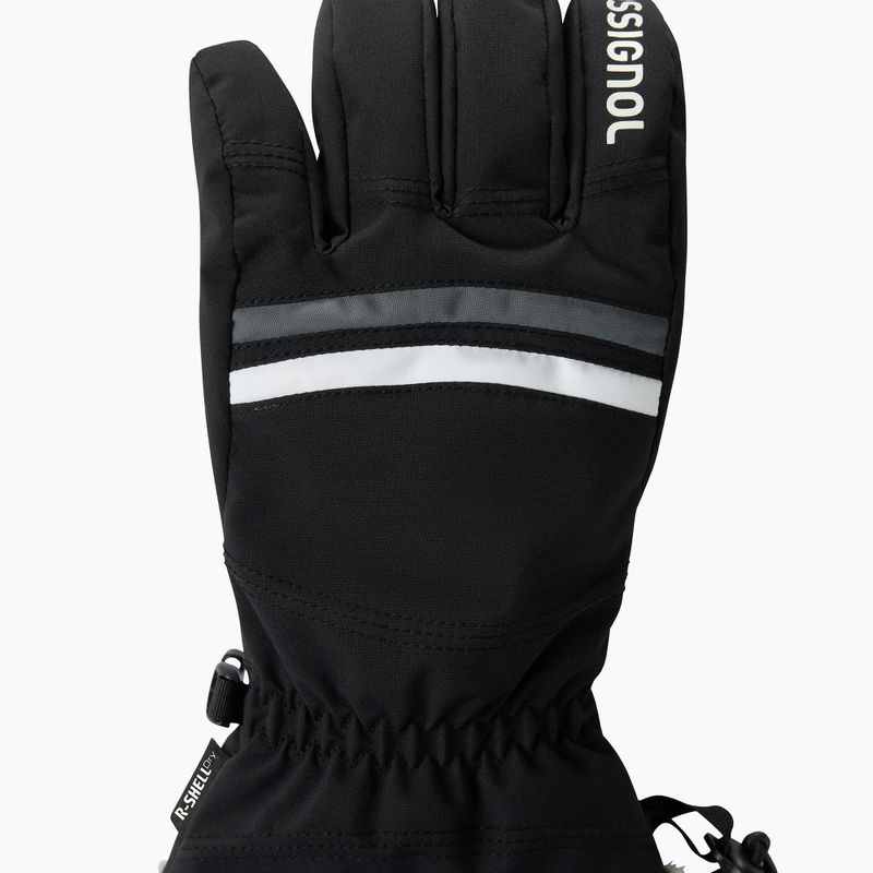 Dámské lyžařské rukavice Rossignol Piste R-Shell Dry black 3