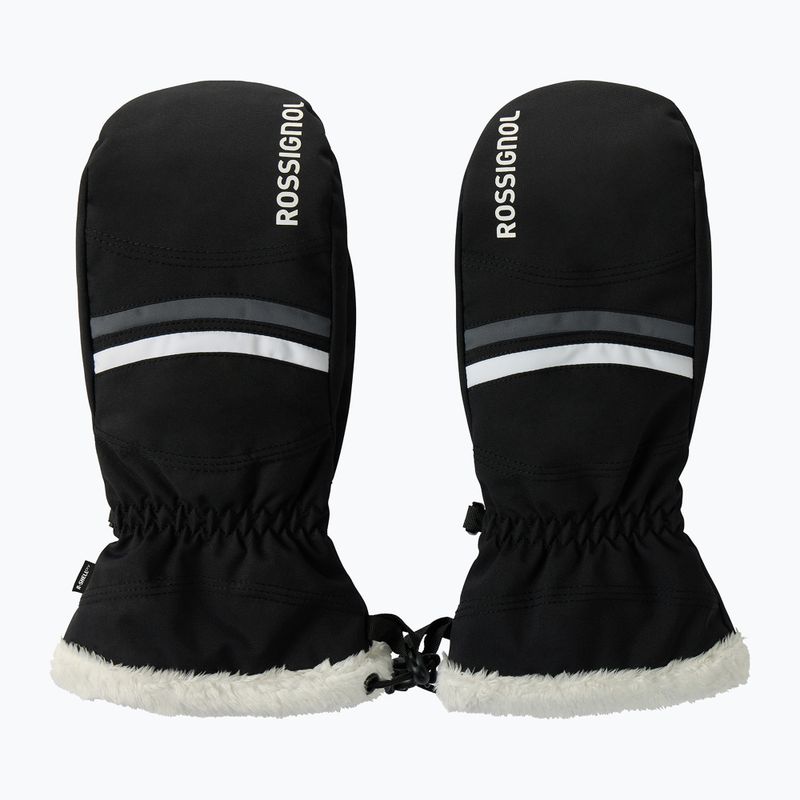 Dámské lyžařské rukavice Rossignol Piste Mittens R-Shell Dry black