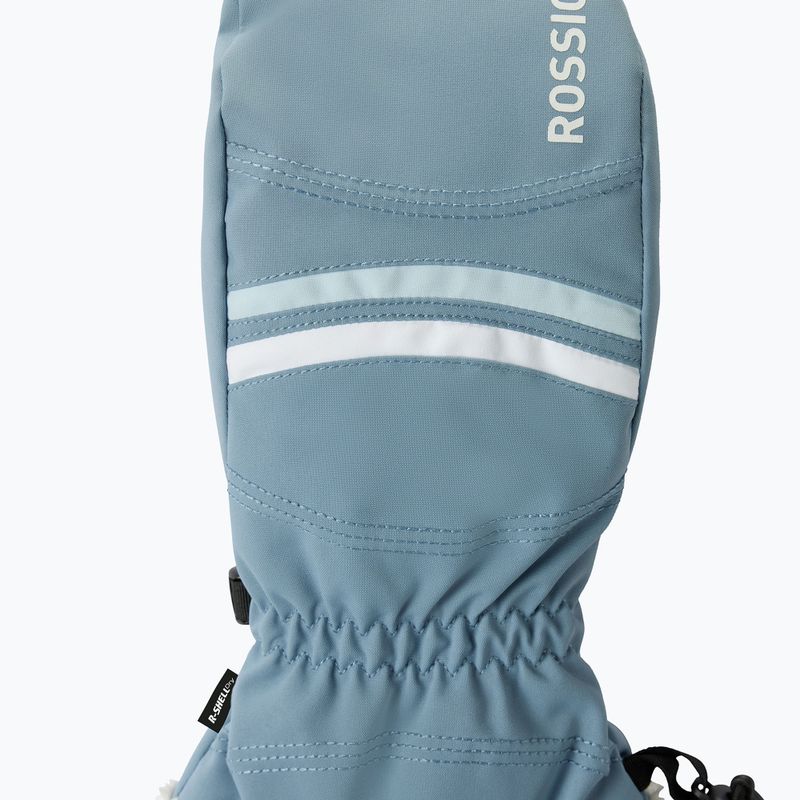 Dámské lyžařské rukavice Rossignol Piste Mittens R-Shell Dry windward blue 3