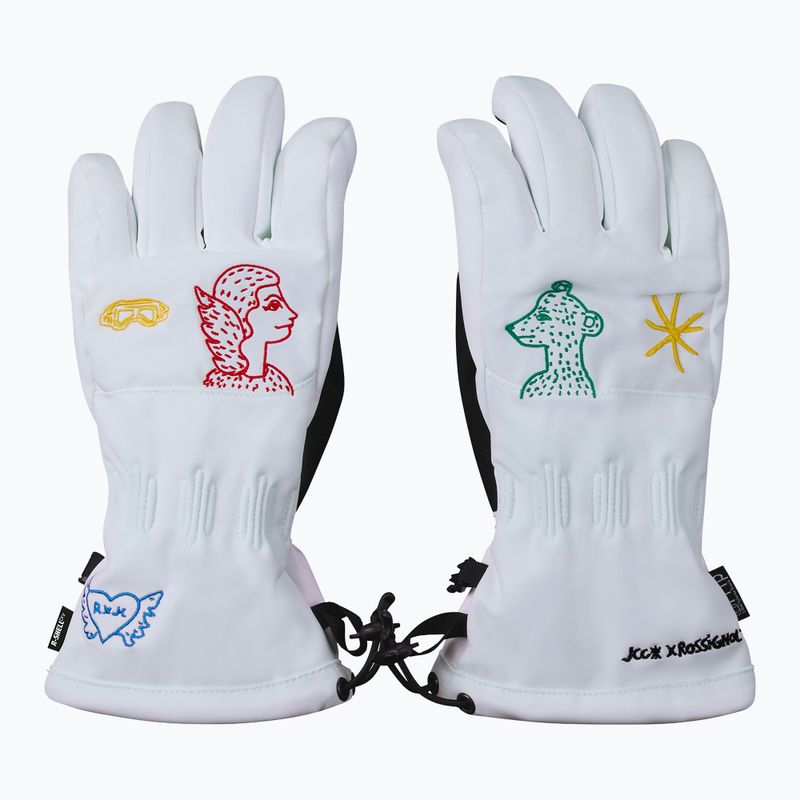 Dámské lyžařské rukavice Rossignol JCC R-Shell Dry white 2