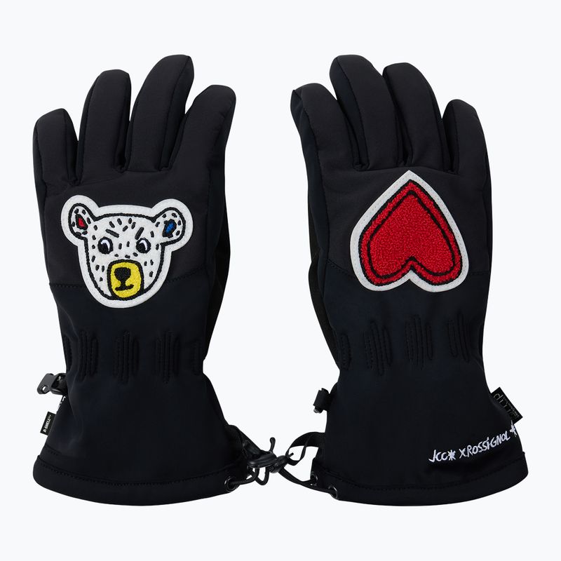 Dámské lyžařské rukavice Rossignol JCC R-Shell Dry black 2