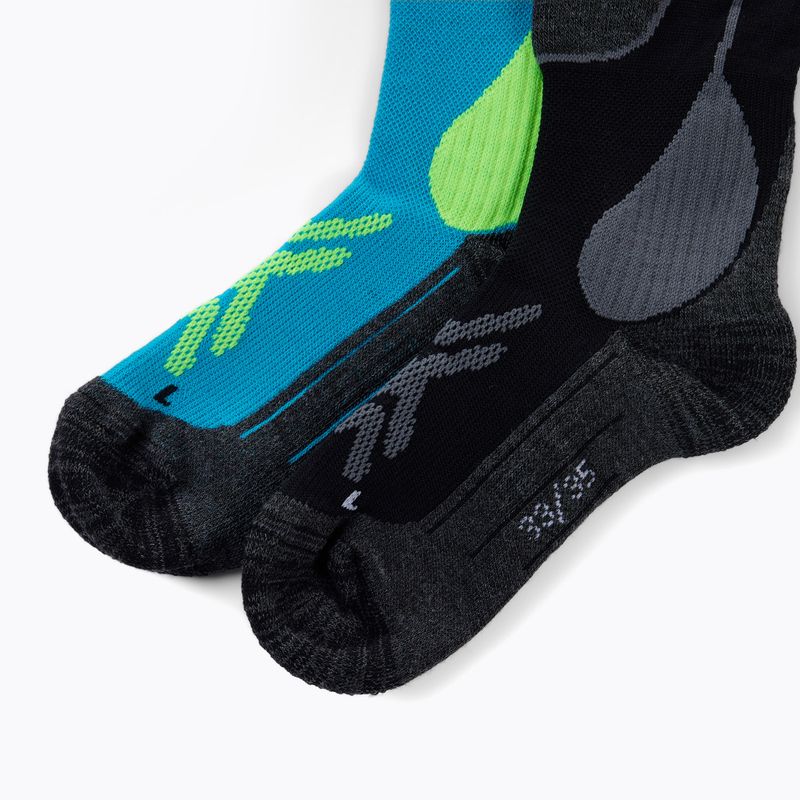 Dětské lyžařské ponožky Rossignol Essential 2 pack black 3