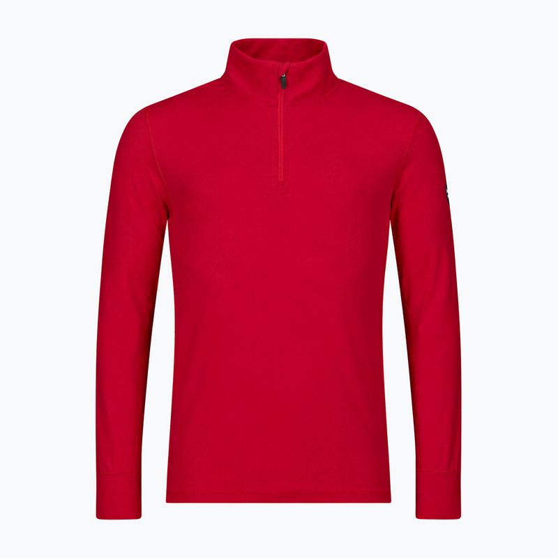 Pánská lyžařská mikina Rossignol Mid Layer Stertch Half Zip sports red 5