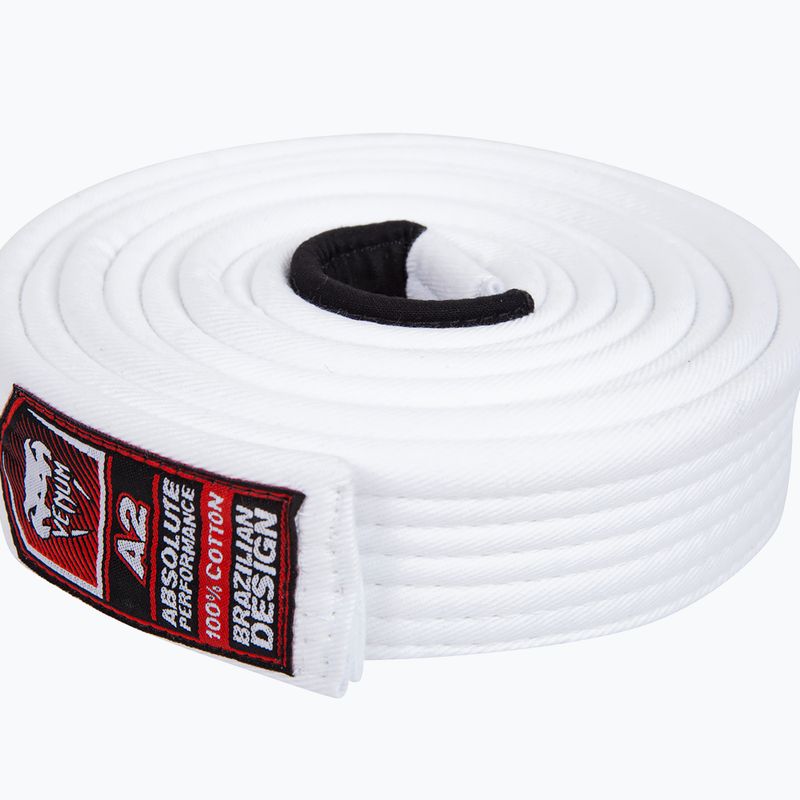 Venum pásek pro brazilské Jiu-Jitsu bílý VENUM-0116-A4 4