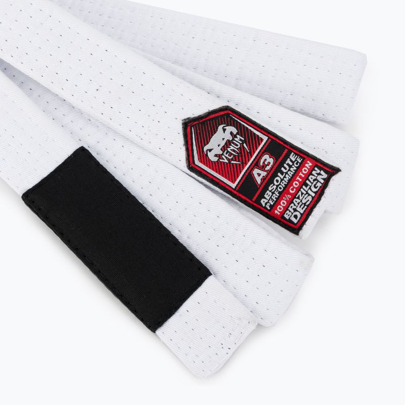 Venum pásek pro brazilské Jiu-Jitsu bílý VENUM-0116-A4 2