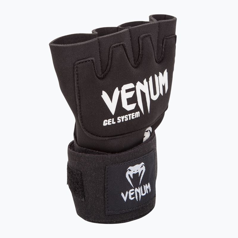 Vnitřní rukavice Venum Gel Kontact Quick Wraps black/white 2