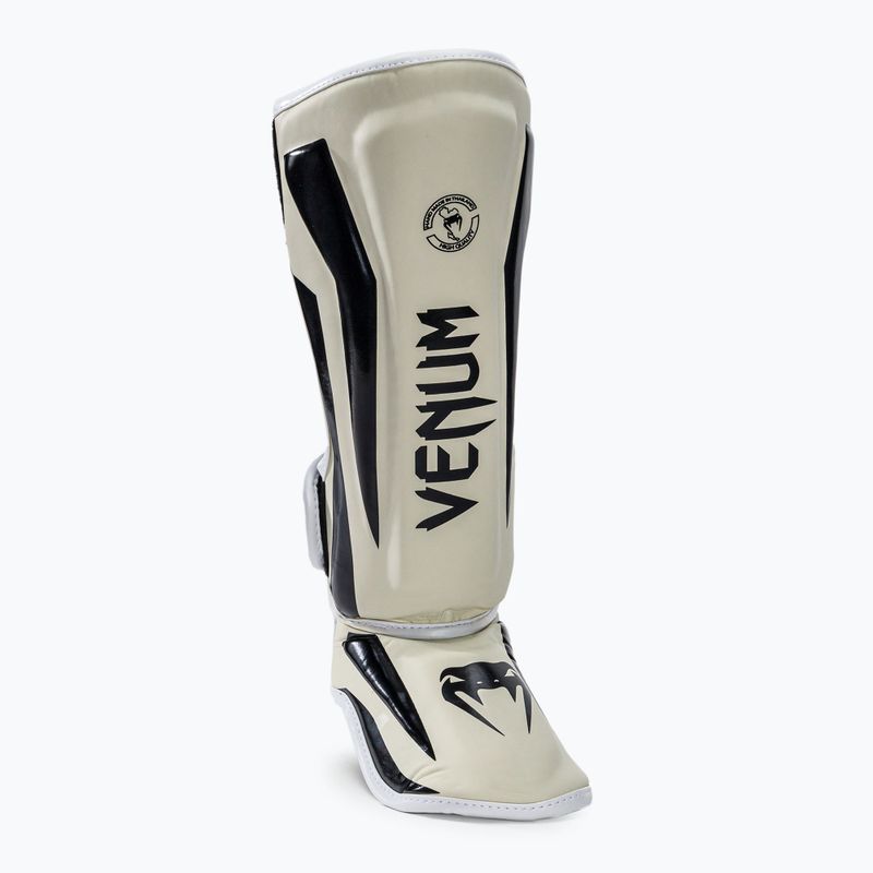 Venum Elite Standup Shinguards černobílé VENUM-1394