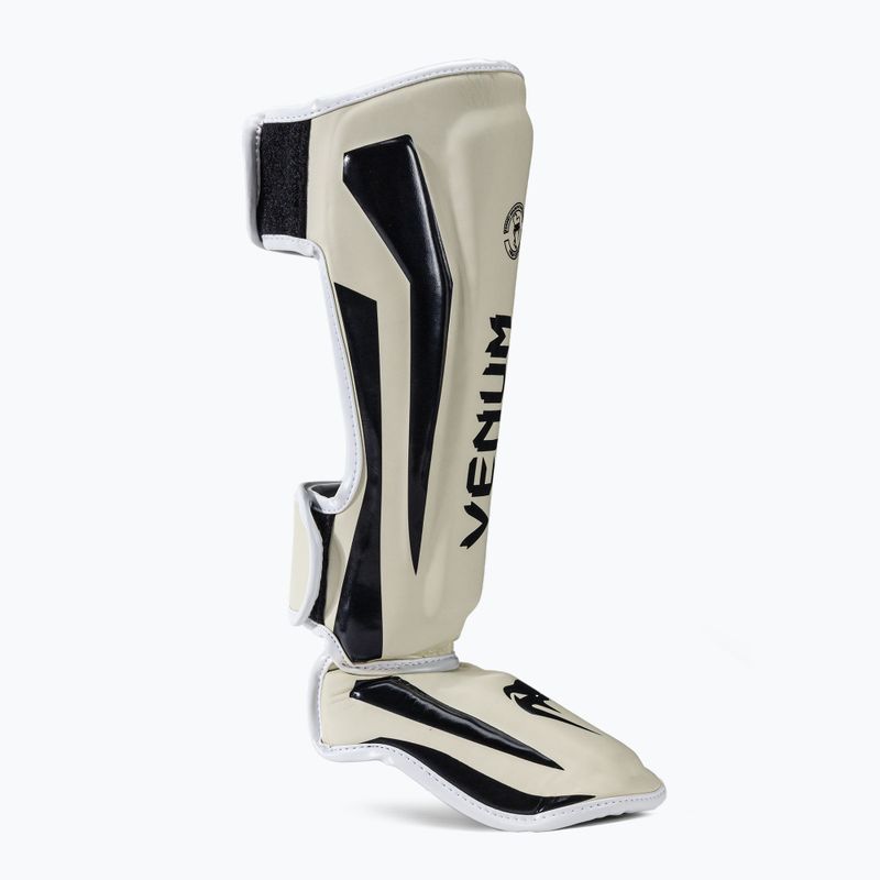 Venum Elite Standup Shinguards černobílé VENUM-1394 2