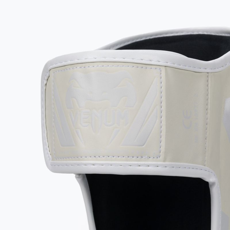 Venum Elite Standup Shinguards bílé VENUM-1394 3