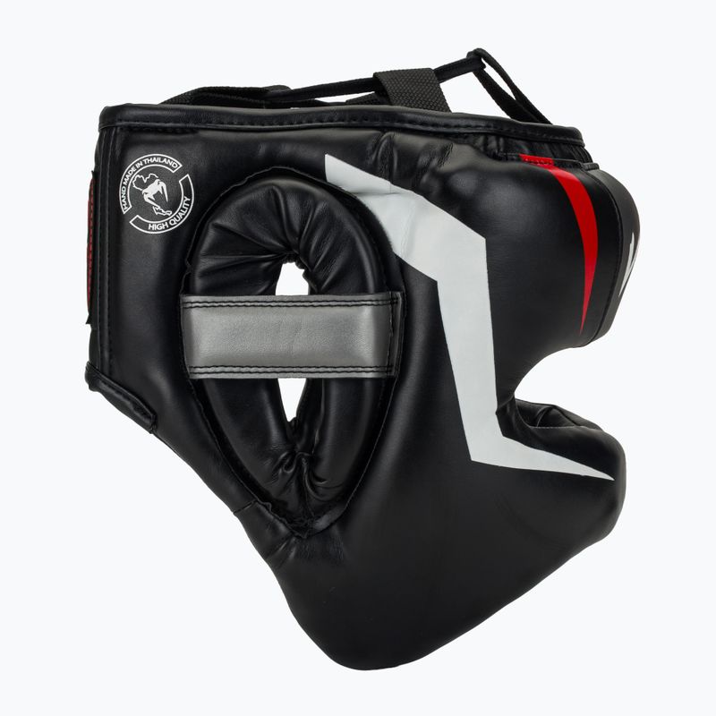 Boxerská helma  Venum Elite Iron black/red 2