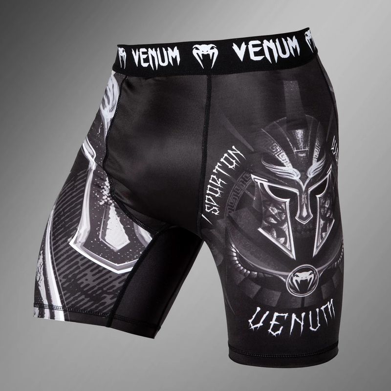 Tréninkové šortky Venum Vale Tudno Gladiator 3.0 black/white 2