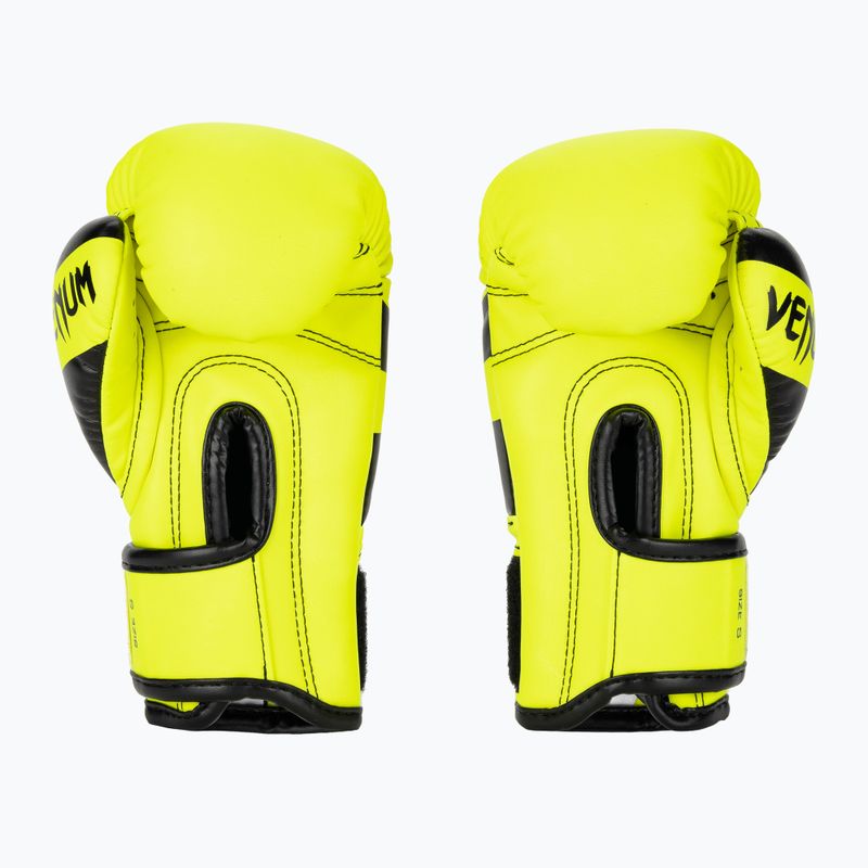 Dětské boxerské rukavice Venum Elite Boxing neo yellow 2