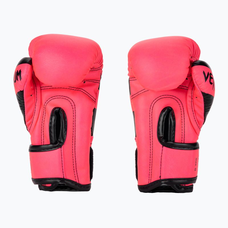 Dětské boxerské rukavice Venum Elite Boxing fluo pink 2