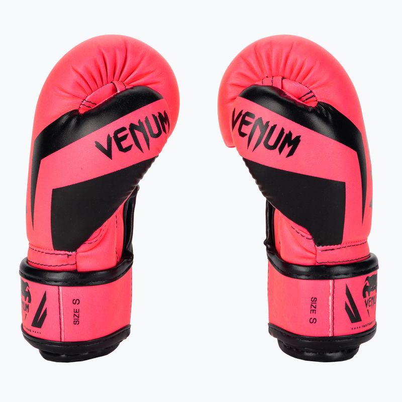 Dětské boxerské rukavice Venum Elite Boxing fluo pink 3