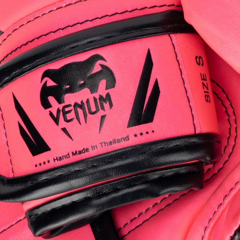 Dětské boxerské rukavice Venum Elite Boxing fluo pink 4