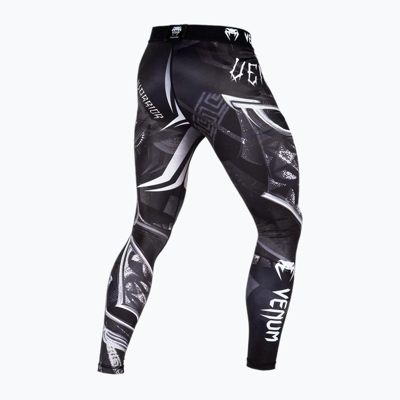 Pánské tréninkové legíny Venum Gladiator 3.0 Compression Tights black/white 3