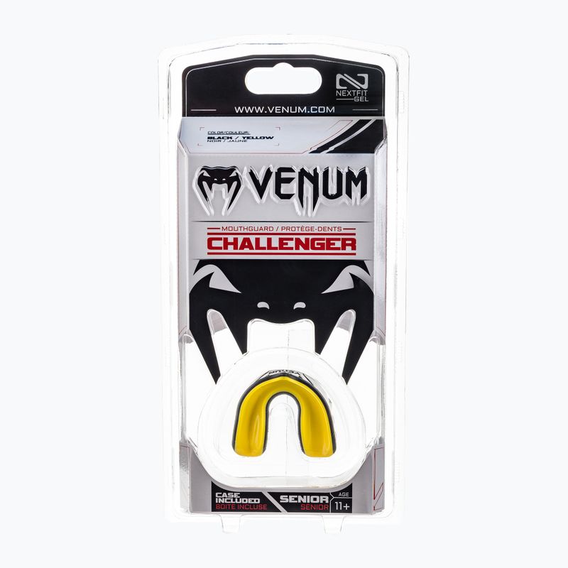 Chránič čelistí Venum Challenger černo-žlutý 0618 4