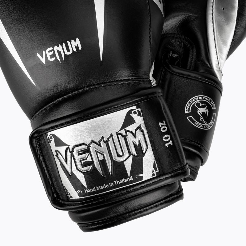 Boxerské rukavice Venum Giant 3.0 černo-stříbrné 2055-128 6