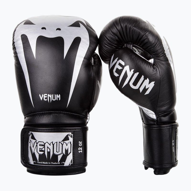 Boxerské rukavice Venum Giant 3.0 černo-stříbrné 2055-128