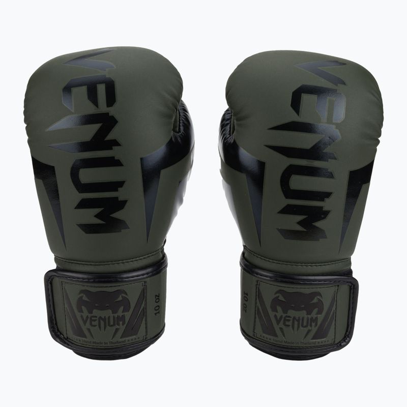 Pánské boxerské rukavice Venum Elite green VENUM-1392