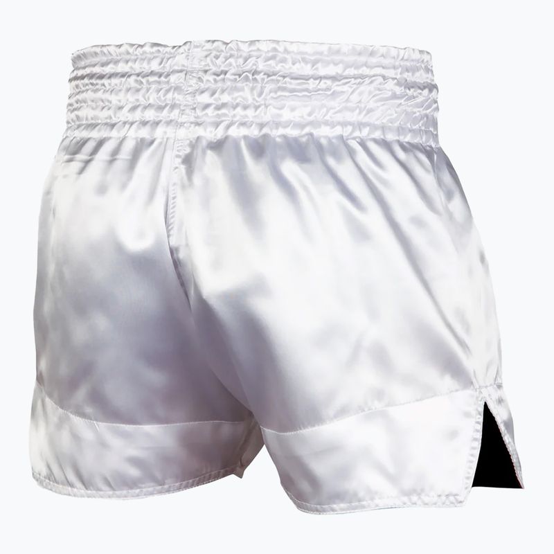 Pánské fitness šortky  Venum Classic Muay Thai white/gold 2