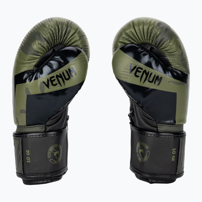 Boxerské rukavice  Venum Elite khaki camo 3