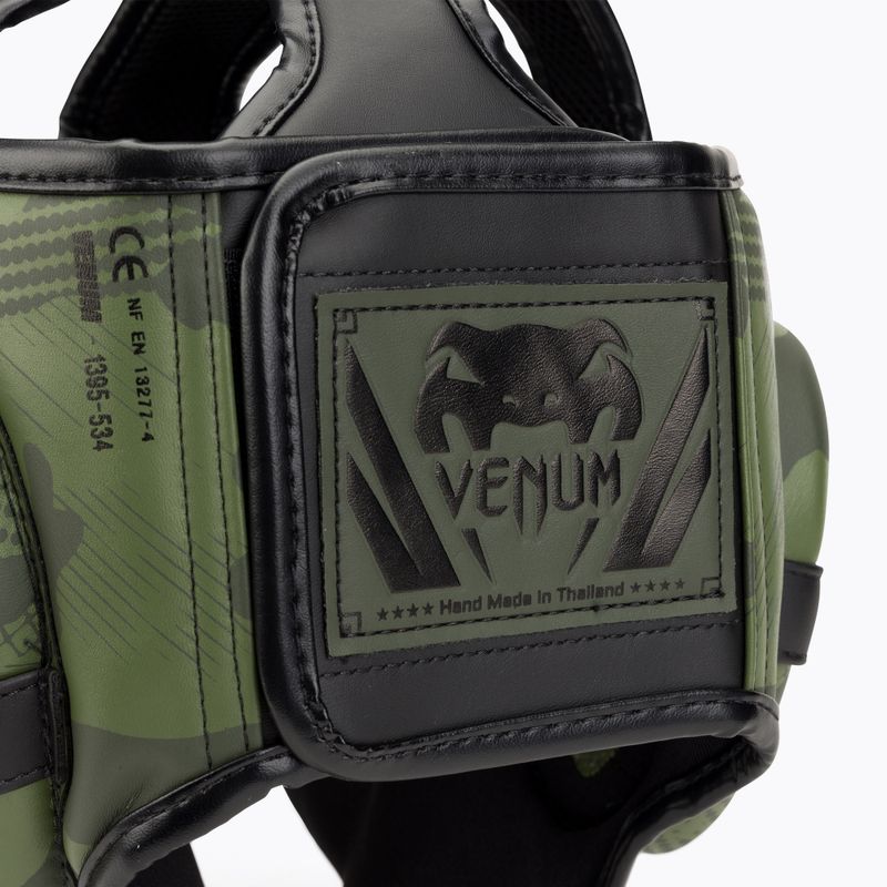 Boxerská helma Venum Elite khaki camo 4