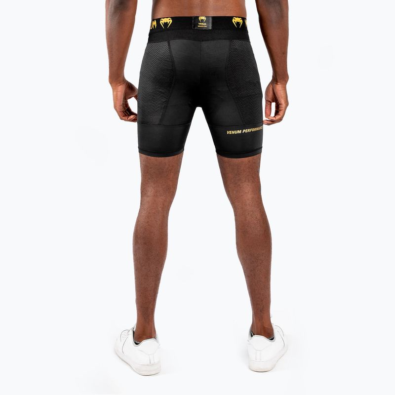 Pánské fitness kraťasy Venum G-Fit Compression black/gold 2