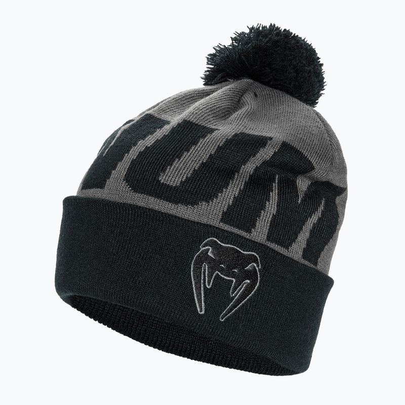 Zimní čepice Venum Elite Beanie With Pompom grey/black 3