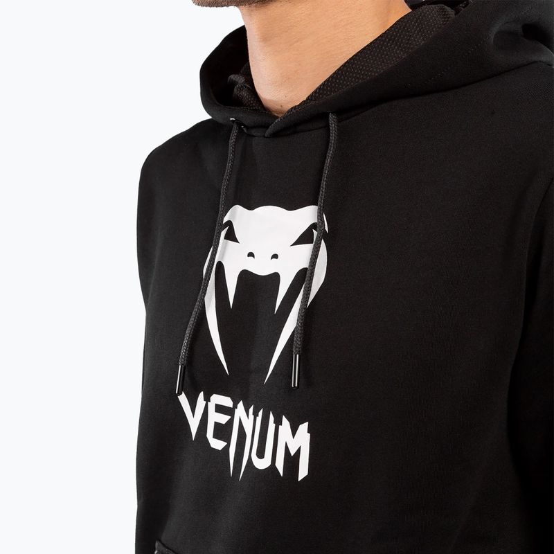 Pánská mikina Venum Classic Hoodie black/white 3